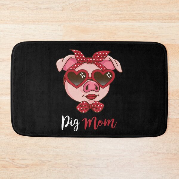Item preview, Pig Mom Pig Owner Mothers Day Swine Farmer Wife Pig designed and sold by DSWShirts.