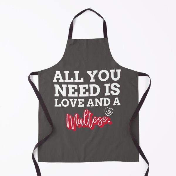 Item preview, All You Need is Love and a Maltese designed and sold by Ayurveda Fun Store.