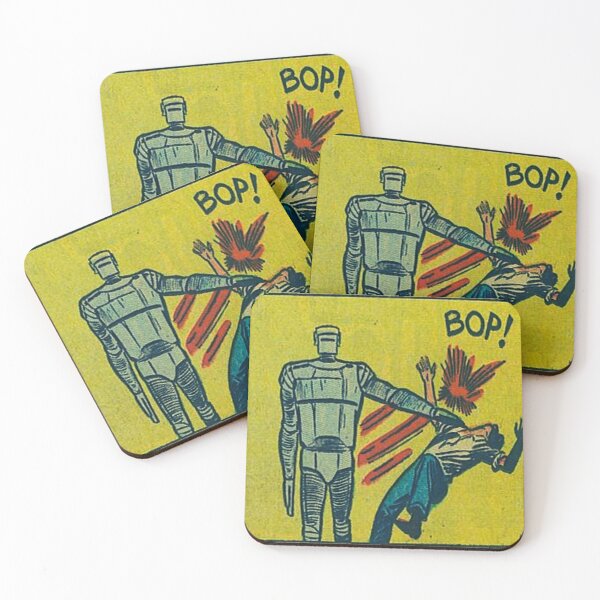 Item preview, Vintage Comic Panel - Robot BOP! designed and sold by Stickyourselfon.