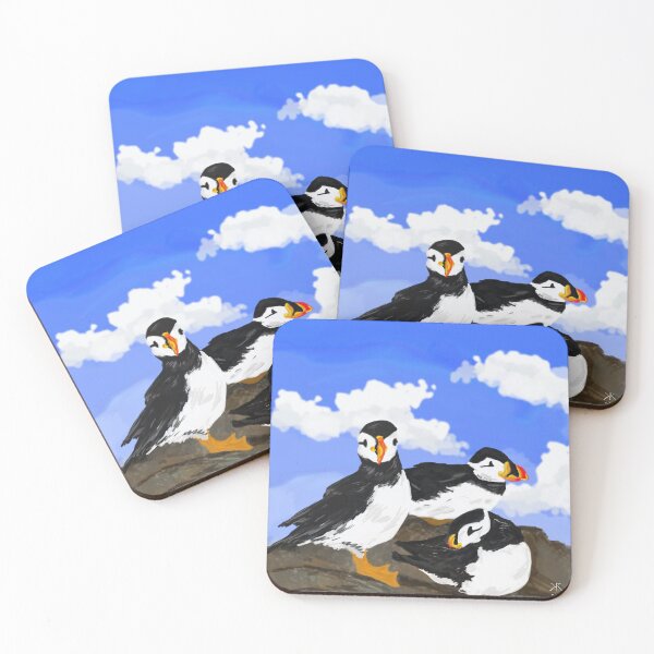Item preview, Relaxing Puffins designed and sold by KathyArt11.