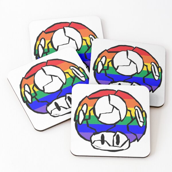 Item preview, pride mushroom designed and sold by baldartist80.