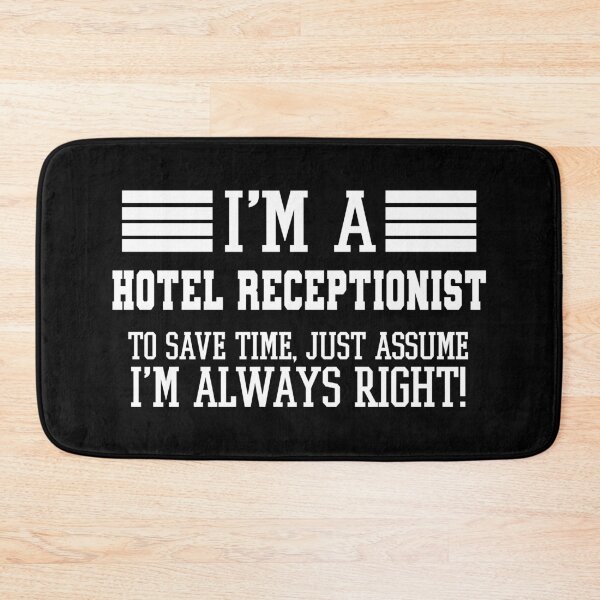 Item preview, Hotel receptionist Gift, I'm A Hotel receptionist To Save Time Just Assume I'm Always Right Gift For Funny Coworker Boss Mug Gift designed and sold by Orange Pieces.