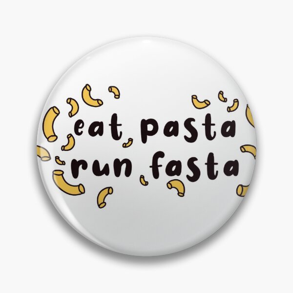 Item preview, eat pasta run fasta designed and sold by noellehelms.