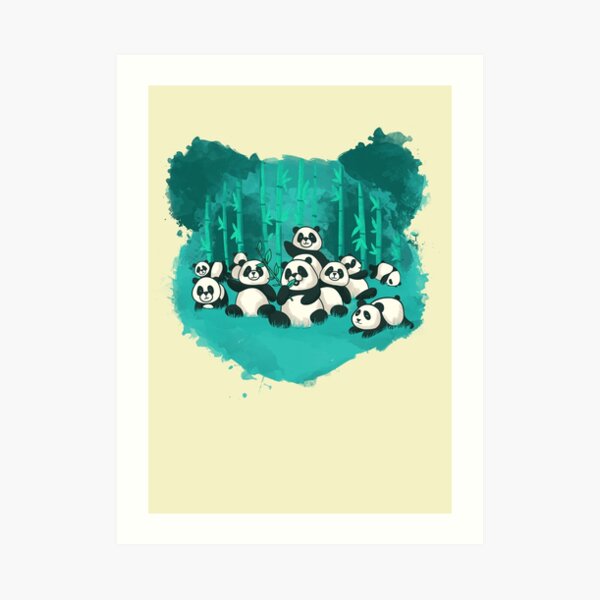 Panda Impression artistique