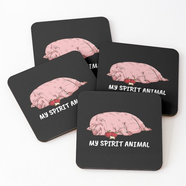Item preview, Pig Owner Men My Spirit Animal Farmer Swine Lazy Funny Pig designed and sold by DSWShirts.