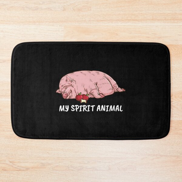 Item preview, Pig Owner Men My Spirit Animal Farmer Swine Lazy Funny Pig designed and sold by DSWShirts.