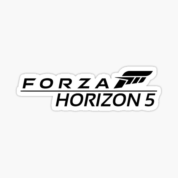 Forza Horizon 5 Logo Sticker By Jaront Redbubble 