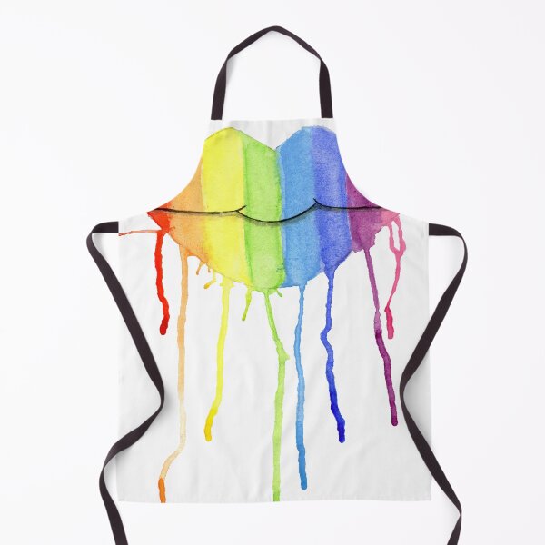 Item preview, Watercolor Rainbow Lips designed and sold by Anzarr.