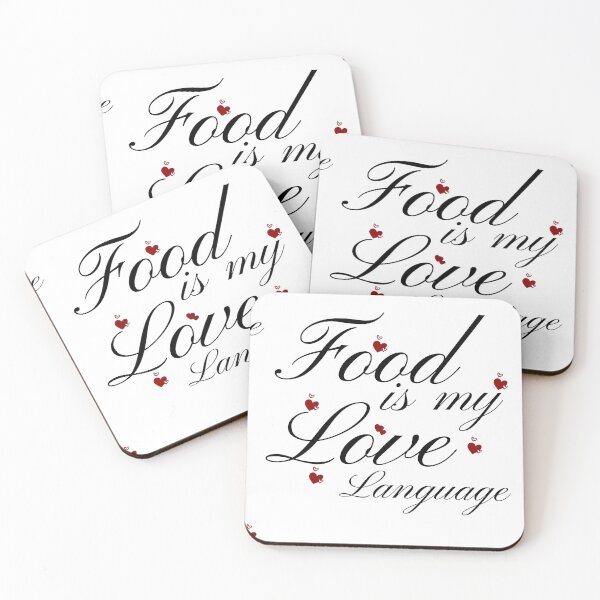Item preview, Food Is My Love Language designed and sold by Preetydesign.