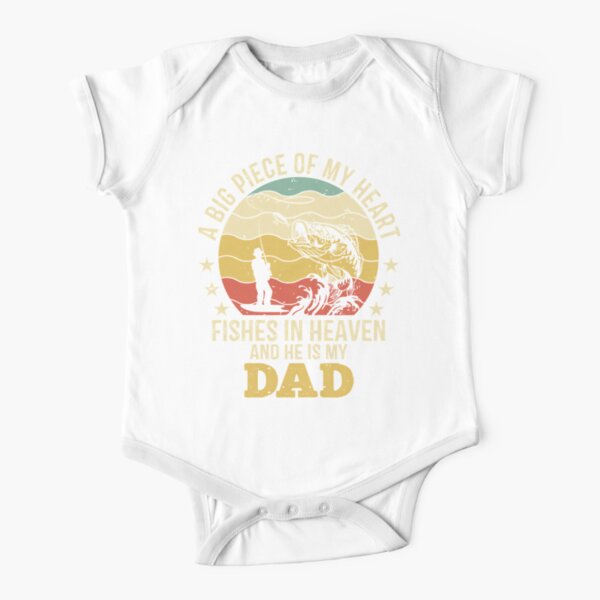Dad Heaven Kids Babies Clothes Redbubble
