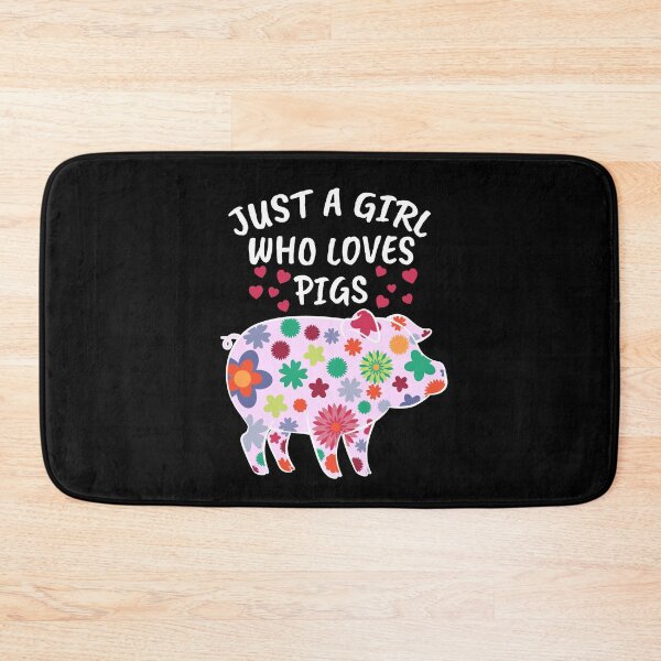 Item preview, Just A Girl Who Loves Pigs For Women Swine Pig designed and sold by DSWShirts.