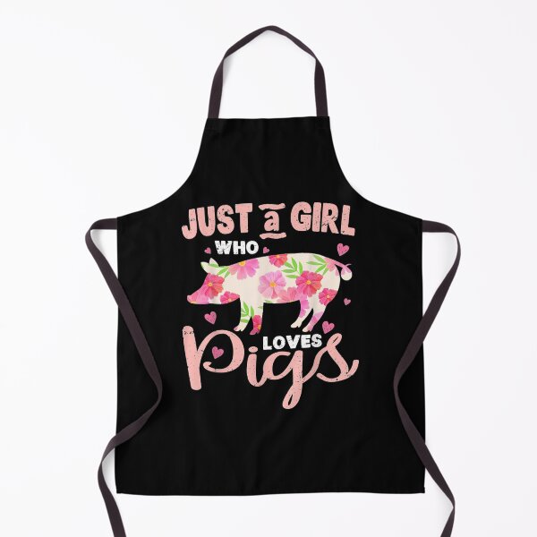 Item preview, Just A Girl Who Loves Pigs Floral Flowers Gift designed and sold by caral8.