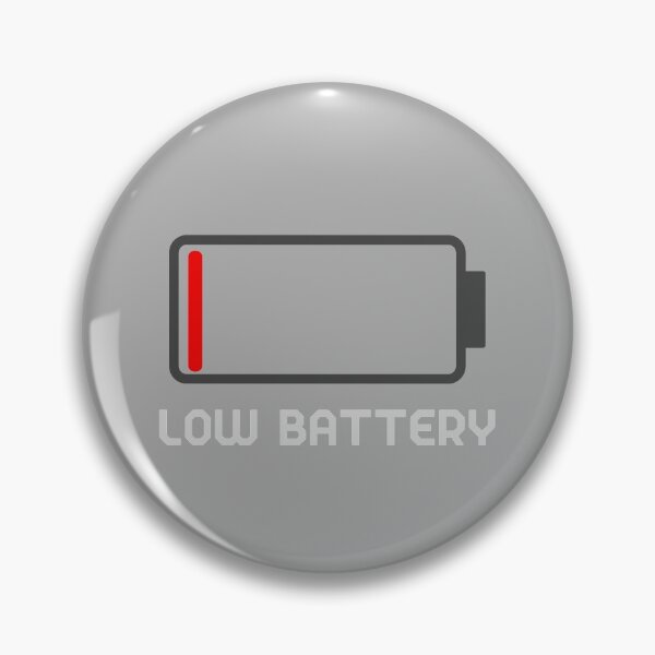 Item preview, Low battery  designed and sold by JosTees96.