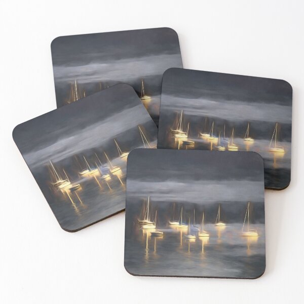 Item preview, Lake Mondsee Boats Art designed and sold by Londonimages.