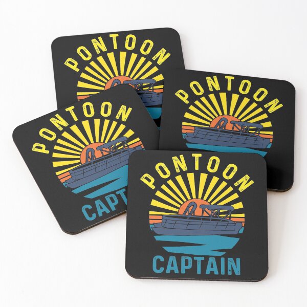 Item preview, Pontoon Captain, Summer Vacation Boat designed and sold by Echo Dusk.