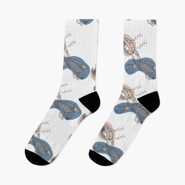 Item preview, Marine mutation 2 beige and blue designed and sold by ArtinaStudio.