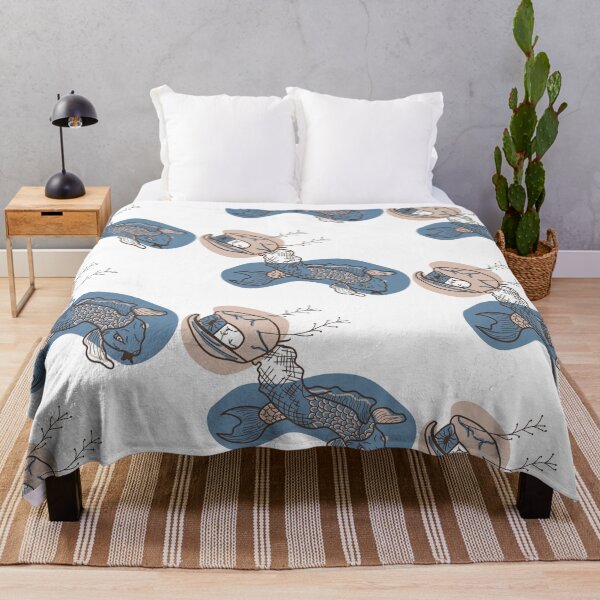 Item preview, Marine mutation 2 beige and blue designed and sold by ArtinaStudio.