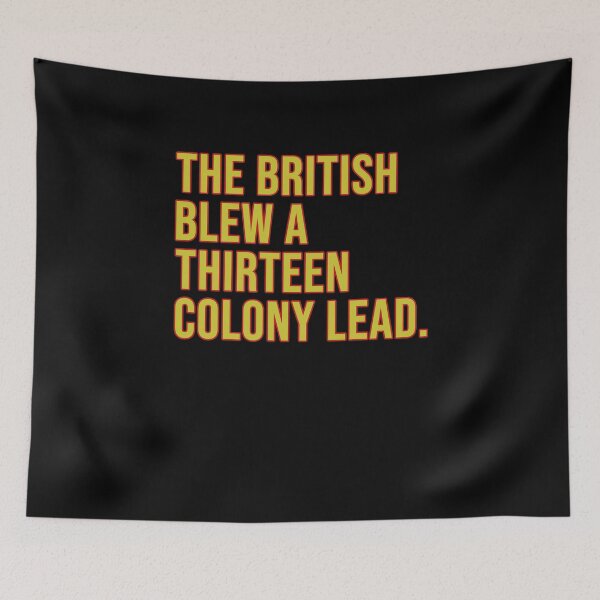 Item preview, The British Blew A Thirteen Colony Lead designed and sold by ElsieUnderwood.