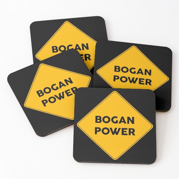Item preview, Bogan Power | Car Stickers | Warning Sign designed and sold by FriendsList.
