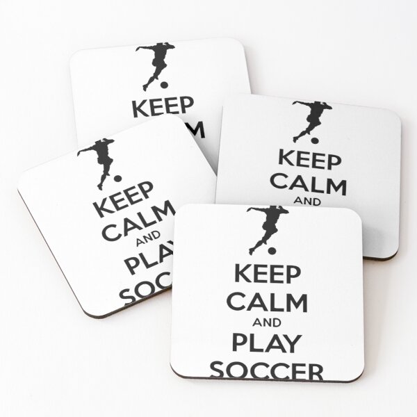 Item preview, Keep Calm and Play Soccer designed and sold by IsabellasVintag.