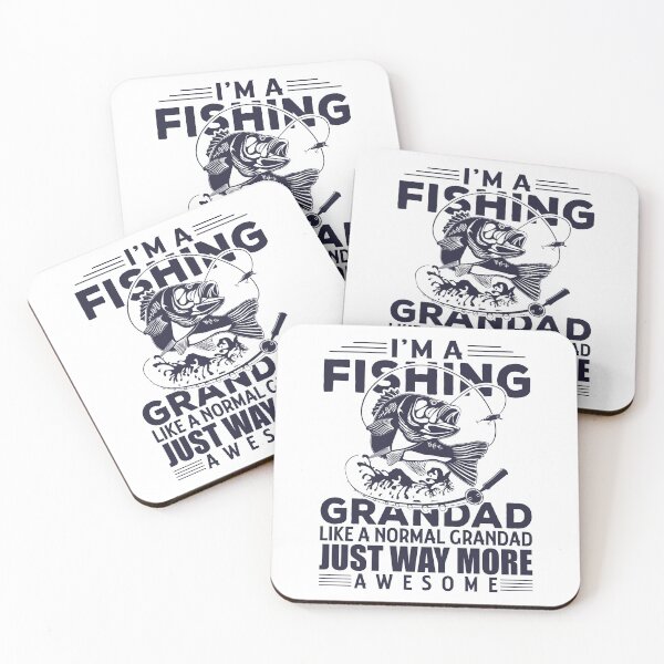 Item preview, I'm a fishing grandad just like a normal grandad funny saying designed and sold by Apoorv Choudhary.