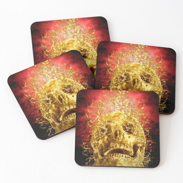Item preview, Golden Skull designed and sold by DoggoTankDesign.