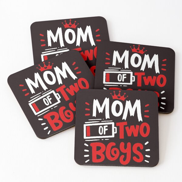 Item preview, Mom Of Two Boys designed and sold by rickyishakitaa.