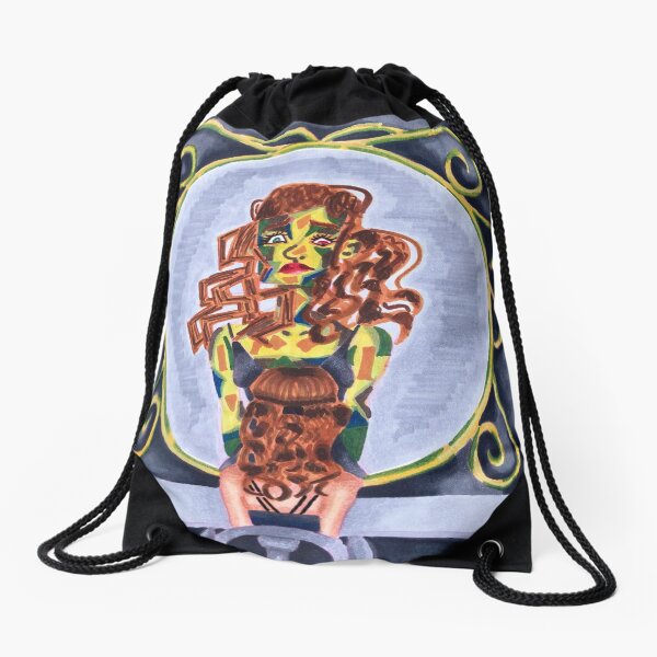 Item preview, Monstrous Reflection designed and sold by mathidraws.
