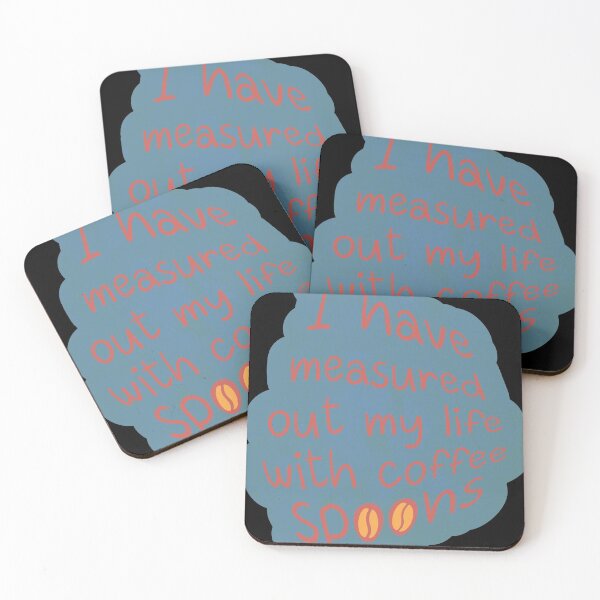 Item preview, I have measured out my life with coffee spoons designed and sold by Superarm.