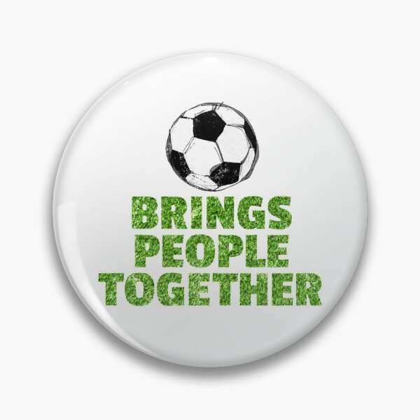 Item preview, Soccer brings people together  designed and sold by IsabellasVintag.