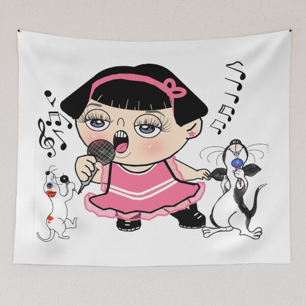 Item preview, Happy Singing - Dogs  designed and sold by Shirley cute art .