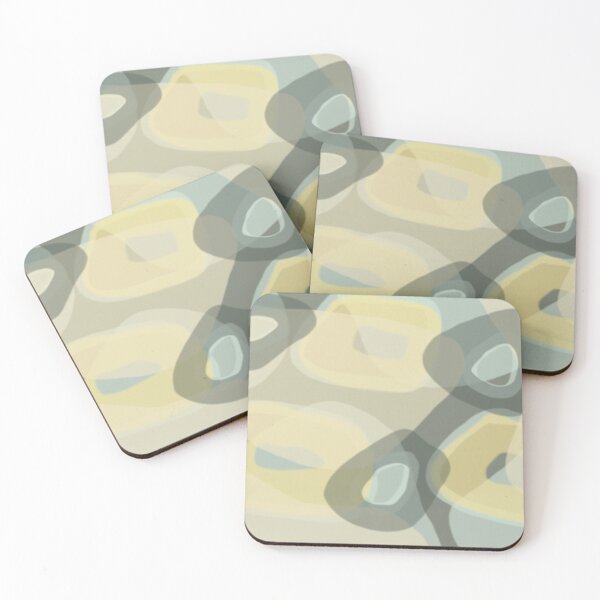 Item preview, Yellow-green abstract pattern. designed and sold by UVI-CA.