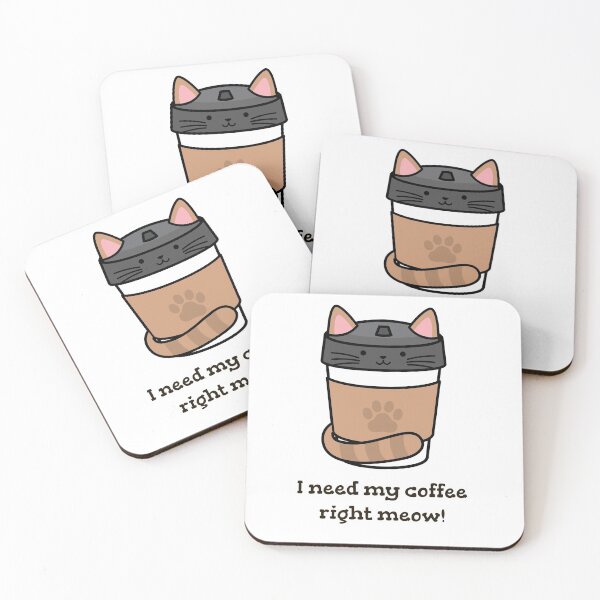 Item preview, I need my coffee right meow! designed and sold by Swarna Anooroop.