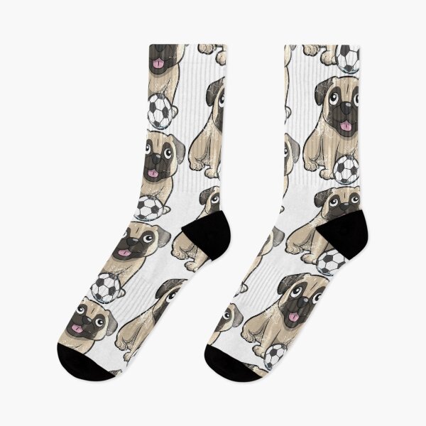 Item preview, Soccer Pug Dog designed and sold by IsabellasVintag.