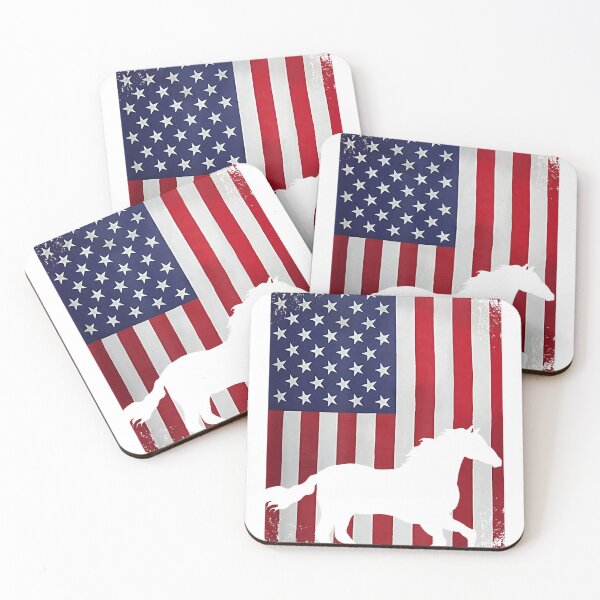 Item preview, Horse 4th Of July American Flag Horse Lover designed and sold by BryanAnderson.