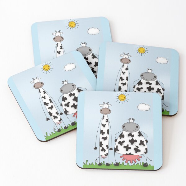Item preview, Cow Skinny and Chubby Couple designed and sold by lehnhattien.