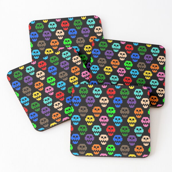 Item preview, Skulls Pix color designed and sold by chachipirumis.