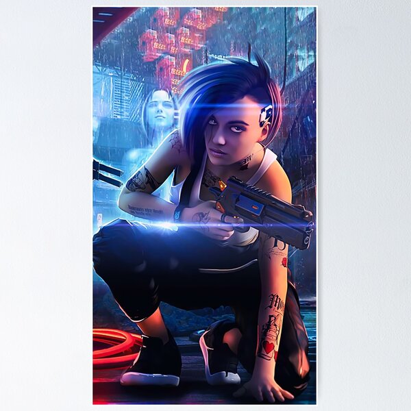 Item preview, guns judi alvarez cyberpunk designed and sold by dickibreana.
