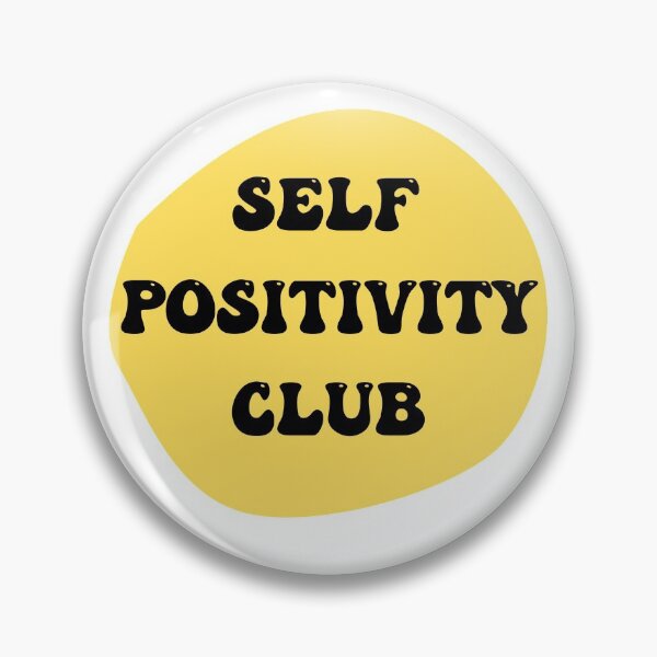 Item preview, Self Positivity Club Imperfect Circle designed and sold by Natasha Rolfe.