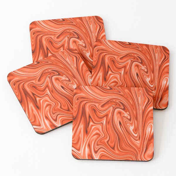 Item preview, Remolino oscuro en rojo coquelicot designed and sold by Swirlify Apparel.