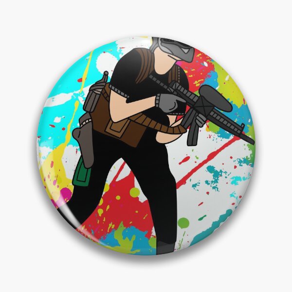 Item preview, Colorful Paintball Motif designed and sold by flofin.