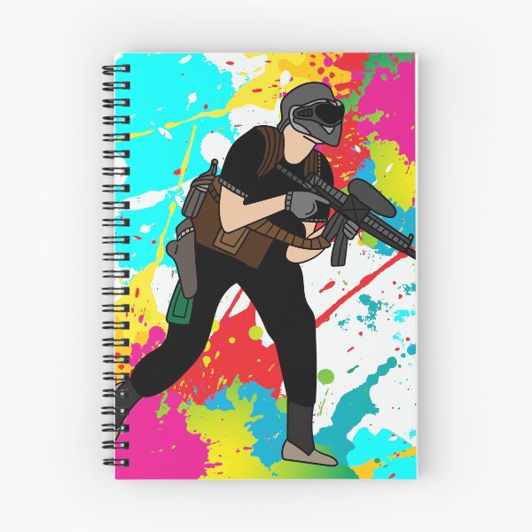 Item preview, Colorful Paintball Motif designed and sold by flofin.