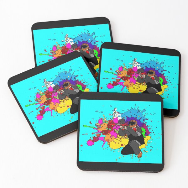 Item preview, Colorful Paintball Motif designed and sold by flofin.