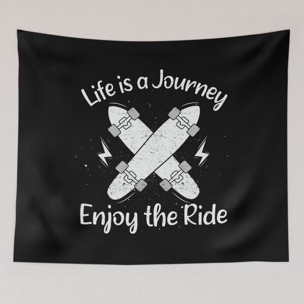 Item preview, Life is a Journey - Enjoy the Ride designed and sold by INTROVERT-STORE.