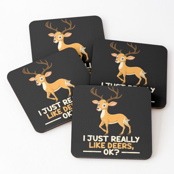 Item preview, Funny I Just Really Like Deers Ok Cute Deer Gift  designed and sold by caral8.