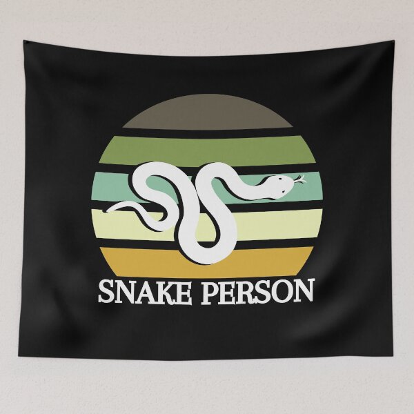 Item preview, Snake Person (White) - Retro designed and sold by CaitU.
