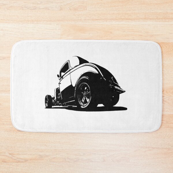 Item preview, 1932 Ford Coupe Front_Back - 1932 Ford Coupe - stylized monochrome designed and sold by DrivenBrand.