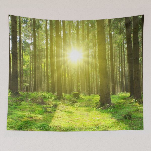 Item preview,  Tapestries,Tapestry,throw blankets,comforters,duvet covers ,shower curtains, Forest art,Tree art,forests, wall art,Nature scene,Forest  designed and sold by eyesight4vision.