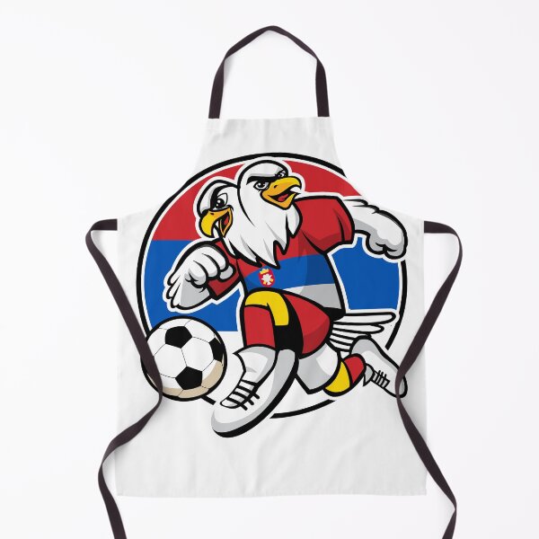Item preview, Serbia 2021 football shirt Serbia with flag designed and sold by lotushaza.