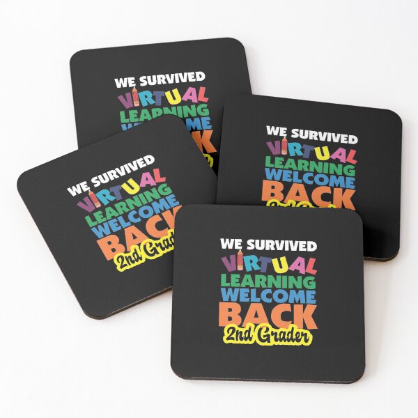 Item preview, Copy of i survived virtual learning-back to school 2nd grade Tshirt designed and sold by Adhiambo.